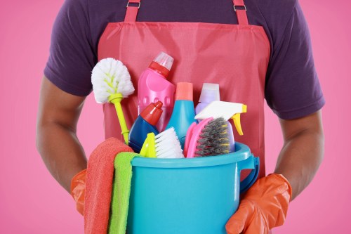 Regular office cleaning for a business in Sutton