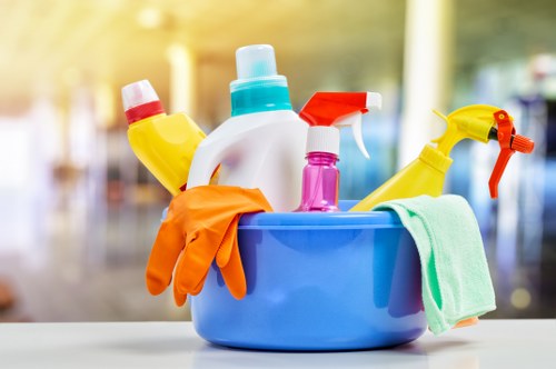 Health and safety procedures for cleaning products and equipment
