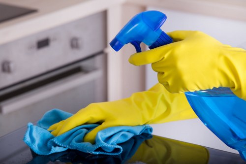 Detailed bathroom cleaning in Sutton property